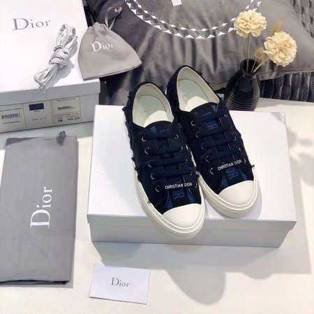 Dior Imported lambskin woven fabric casual shoes