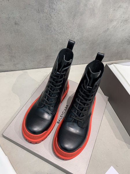 Balenciaga Martin boots Italian cowhide