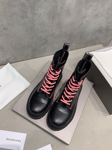 Balenciaga Martin boots Italian cowhide