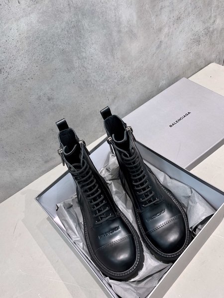 Balenciaga Martin boots Italian cowhide