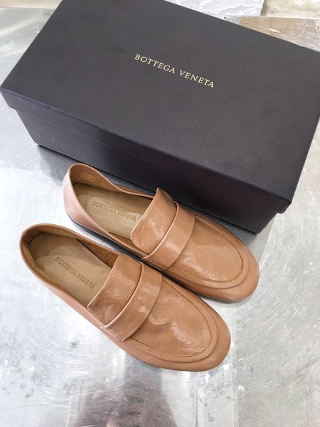 Bottega Veneta Wax line leather loafers
