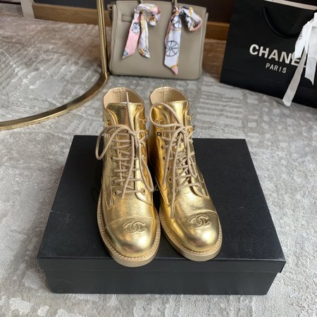 Chanel Martin boots soft cowhide inner sheepskin