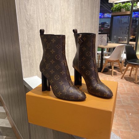 Louis Vuitton high heel ankle boots