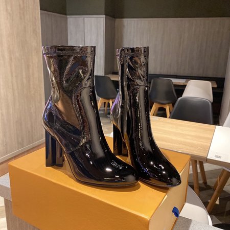 Louis Vuitton high heel ankle boots