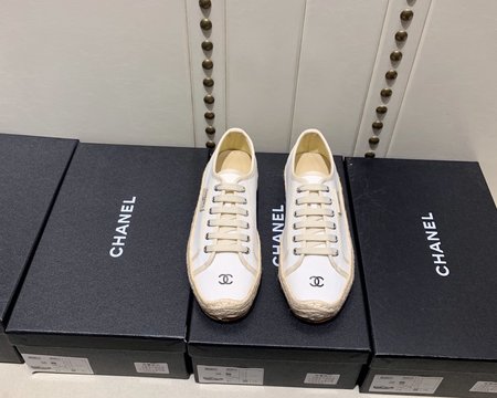 Chanel Espadrilles canvas shoes sneakers