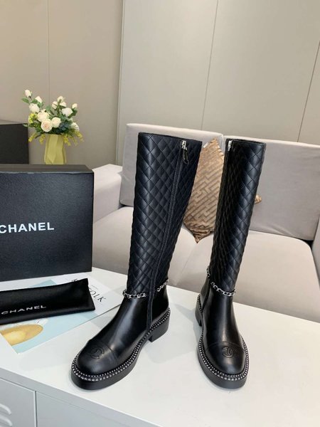 Chanel Cowhide boots