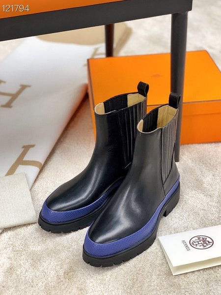 Hermes Classic timeless boots cowhide