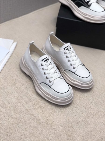 Chanel Platform High Top Canvas Casual Shoes Sneakers