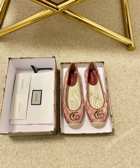 Gucci Classic Logo Canvas Espadrilles