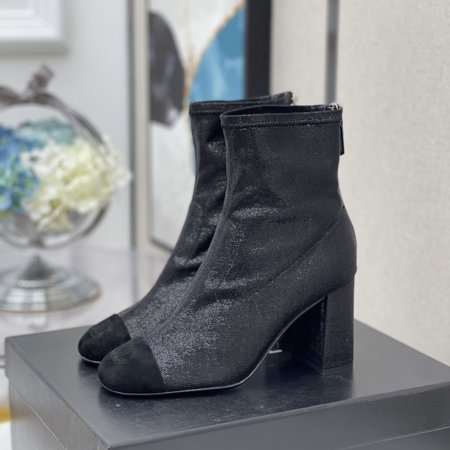 Chanel Chunky high-heeled ankle boots