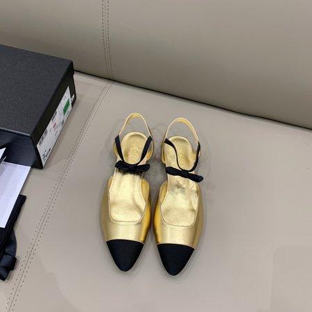 Chanel Back empty sandals