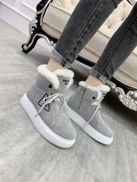 Prada Wool booties snow boots