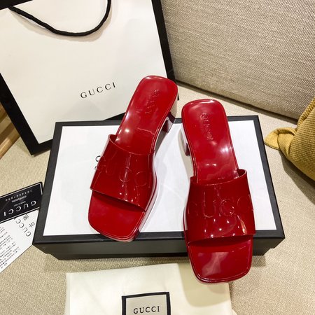 Gucci High heel jelly women s shoes
