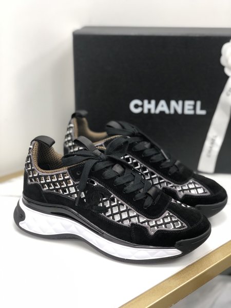 Chanel Transparent sole casual shoes