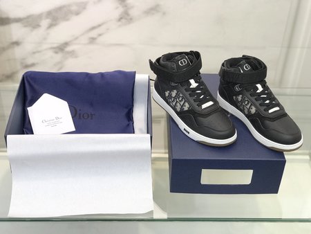 Dior B27 sneakers cowhide stitching D printing LOGO