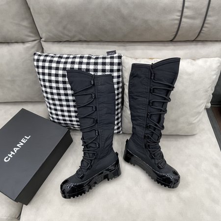 Chanel Short boots waterproof down lining silk sheepskin