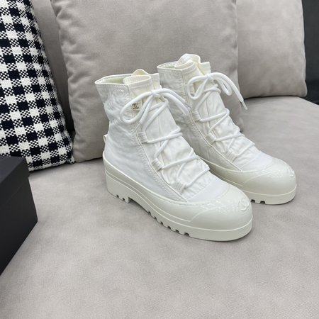 Chanel Short boots waterproof down lining silk sheepskin