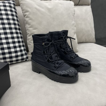 Chanel Short boots waterproof down lining silk sheepskin