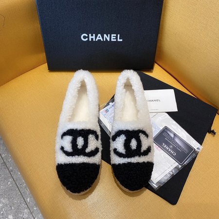 Chanel Fur Espadrilles