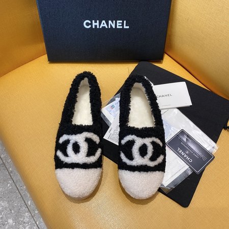 Chanel Fur Espadrilles