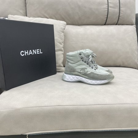 Chanel Autumn and winter down casual boots