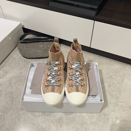 Dior Diamond knit casual shoes