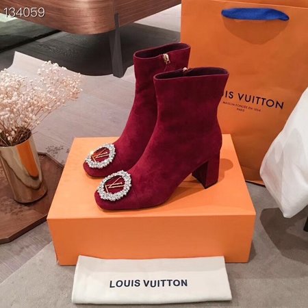 Louis Vuitton Swarovski diamond women s boots