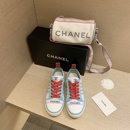 Chanel Candy color canvas casual shoes