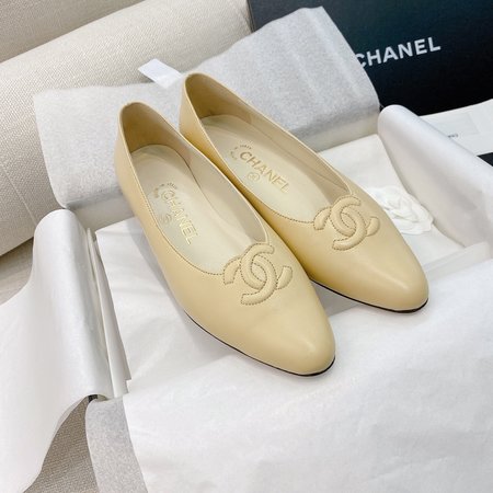 Chanel Vintage Double C Ballet Shoes