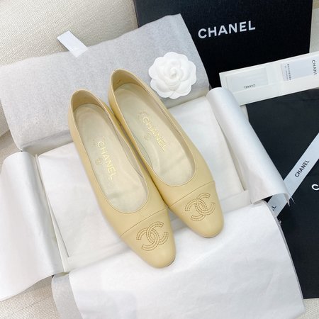 Chanel Vintage Double C Ballet Shoes