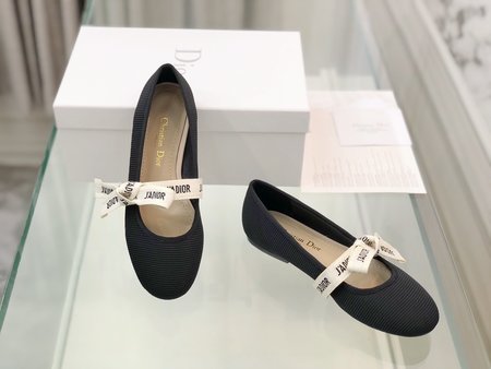 Dior Cruis bow ballet shoes