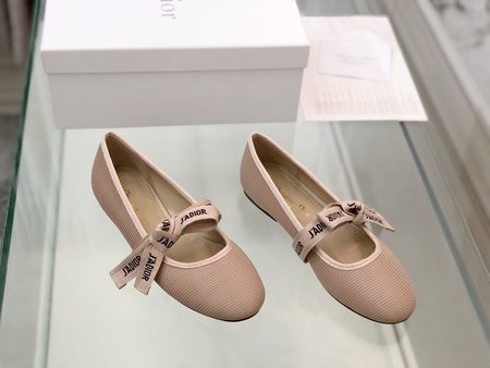 Dior Cruis bow ballet shoes