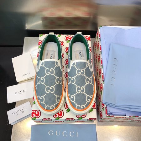 Gucci x Disney Tennis 1977 loafers canvas shoes