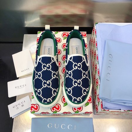 Gucci x Disney Tennis 1977 loafers canvas shoes