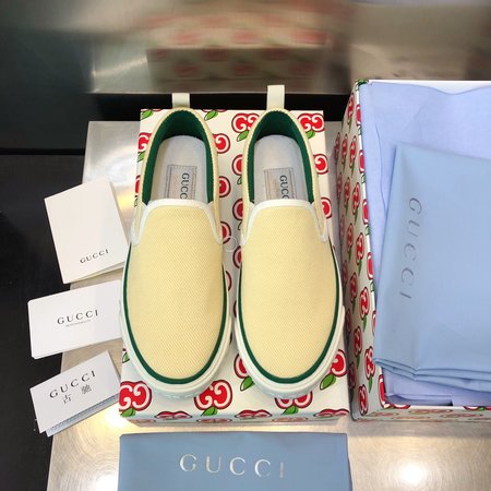 Gucci x Disney Tennis 1977 loafers canvas shoes