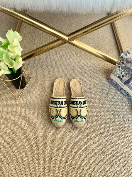 Dior Granville slippers Espadrilles
