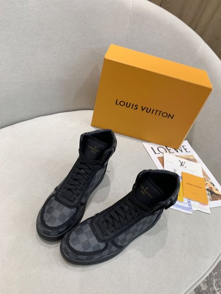 Louis Vuitton plaid sneakers