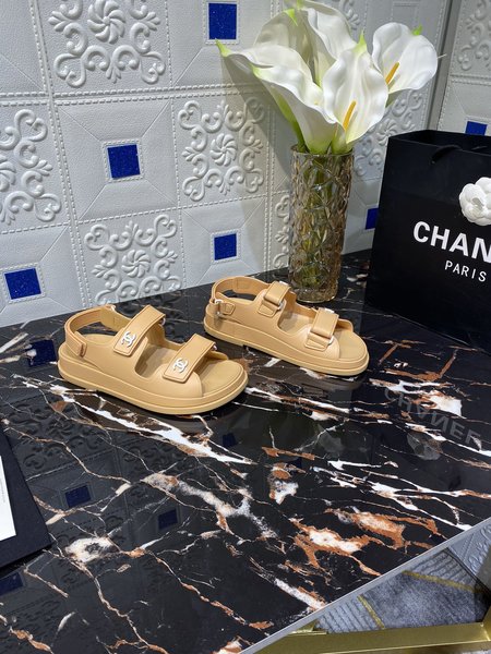 Chanel Velcro sandals new