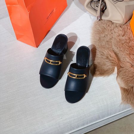 Hermes New slippers Muller shoes