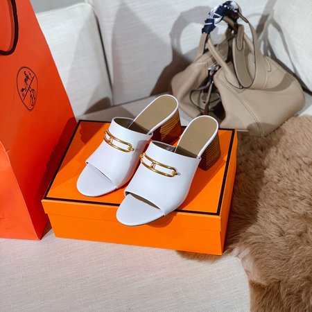 Hermes New slippers Muller shoes