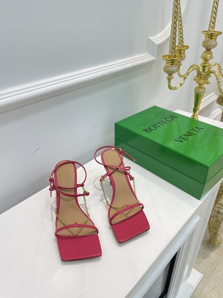 Bottega Veneta Macaron strappy high-heeled sandals BV