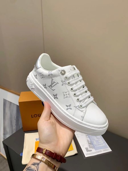 Louis Vuitton silk cow sneakers