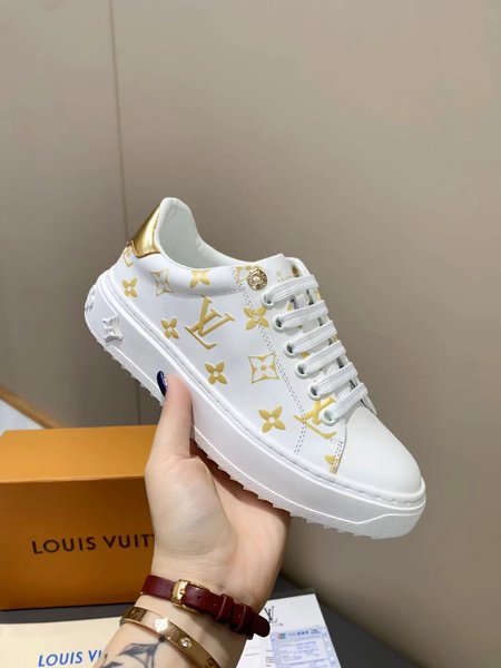 Louis Vuitton silk cow sneakers