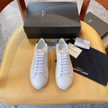 Saint Laurent ANDY series classic ladies low-top casual sneakers