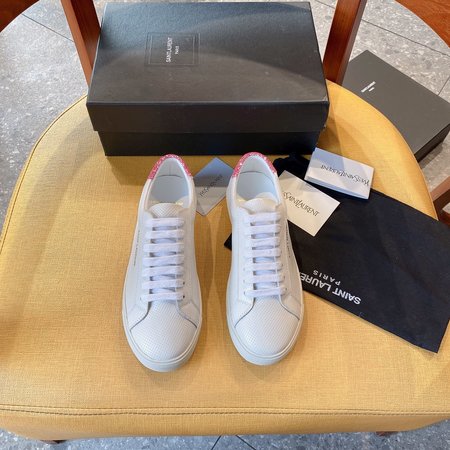 Saint Laurent ANDY series classic ladies low-top casual sneakers