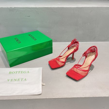 Bottega Veneta High heel mesh sandals