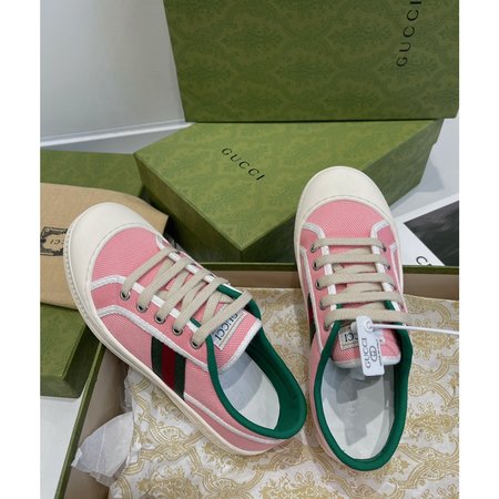 Gucci Color canvas fabric casual shoes