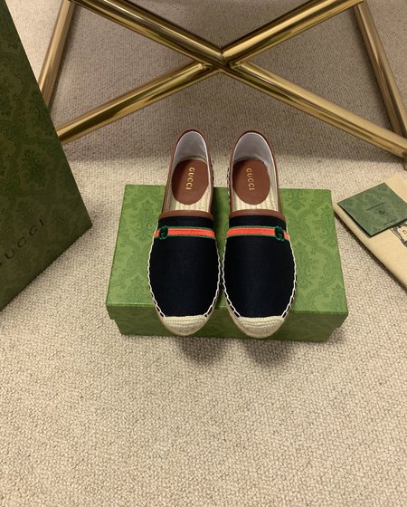 Gucci Classic GG canvas Espadrilles slippers