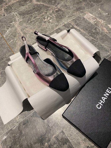 Chanel Slingback Classic Backspace Sandals Series