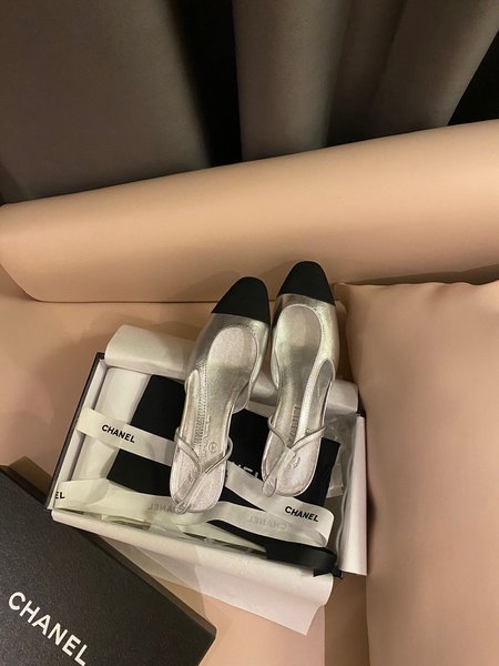 Chanel Slingback Classic Backspace Sandals Series